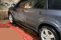 Mitsubishi Outlander 2001-2006 Bare Laterale Black (2 buc, inox) foto 4