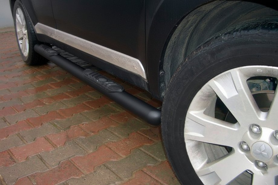 Nissan Murano 2008-2014 Tevi Laterale Black (2 buc, Otel Inoxidabil) Image