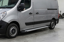 Opel Movano 2010-2021 Praguri laterale Allmond (2 buc, aluminiu) foto 1