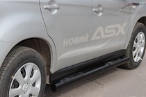 Mitsubishi ASX 2010-2023 Bare Laterale BB002 Negru (2 buc, Otel Inoxidabil) foto 4