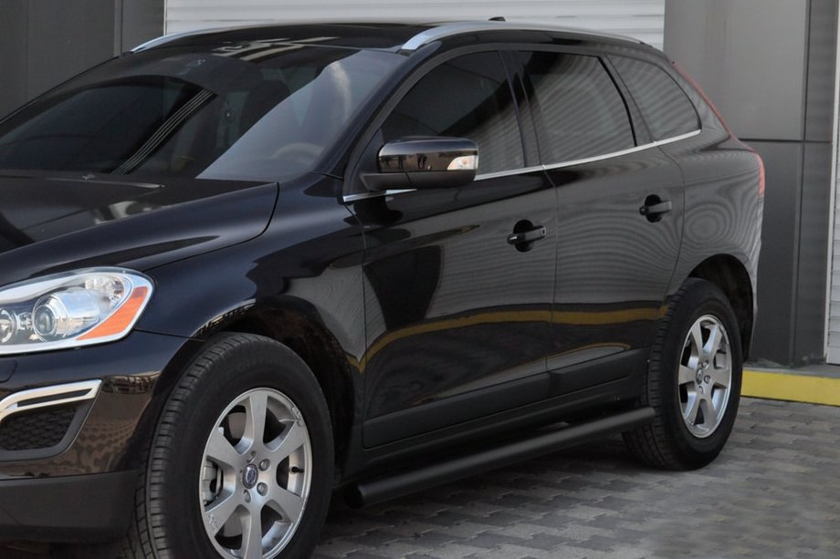 Volvo XC60 2009-2017 Bare Laterale BB004 Negru (2 buc, Otel Inoxidabil) Image