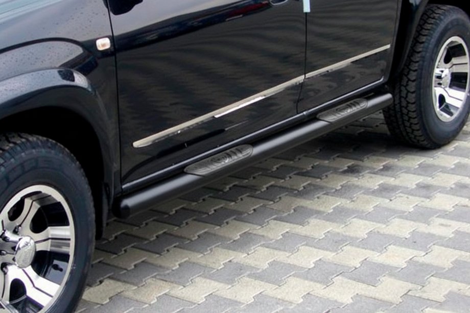 Kia Carens 1999-2012 Tevi Laterale Black (Otel Inoxidabil) Image