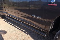 Dodge RAM (DR/DH/D1/DC/DM) 2002–2009 Bare Laterale Standard Black (2 buc, Otel Inoxidabil) foto 2