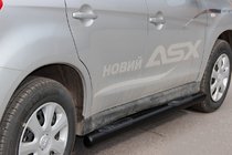 Mitsubishi Eclipse Cross 2017- Bare Laterale BB002 Negru (2 buc, Otel Inoxidabil) foto 1