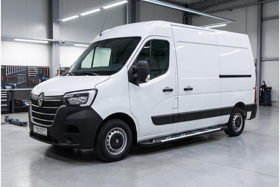 Renault Master 2011-2023 Praguri Laterale Sunrise (2 buc, Aluminiu) Image