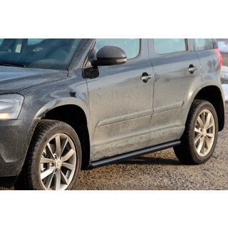 Bare Laterale Black (2 buc, inox) Skoda Yeti 2009-2017 foto 1