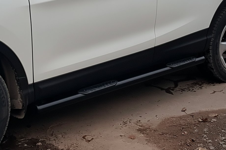 Nissan Qashqai 2014-2021 Bare Laterale Black (2017-2021, 2 buc, otel inoxidabil) Foto 2