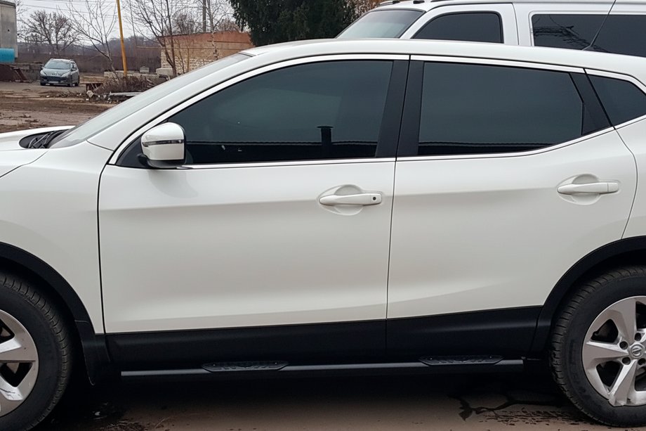 Nissan Qashqai 2014-2021 Bare Laterale Black (2017-2021, 2 buc, otel inoxidabil) Foto 3