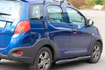 Chery Beat 2009-2015 Bare Laterale Black (2 buc, Otel Inoxidabil) foto 1