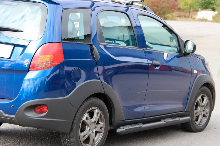 Chery Beat 2009-2015 Bare Laterale Black (2 buc, Otel Inoxidabil) Image