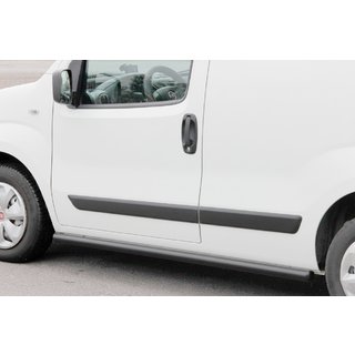 Bare Laterale Ø60 Negre (2 buc, Otel Inoxidabil) Fiat Fiorino/Qubo 2008-2024 foto 3