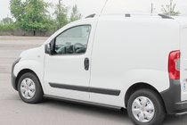 Peugeot Bipper 2008-2017 Bare Laterale Ø60 Negre (2 buc, Otel Inoxidabil) foto 1
