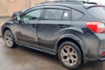 Subaru XV 2011-2017 Bare Laterale BB002 Negru (2 buc, Otel Inoxidabil) foto 3