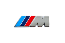 BMW Emblema M 85mm x 30mm (Otel Inoxidabil) foto 1