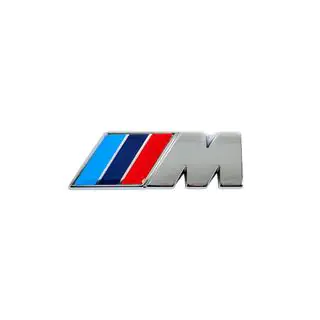 Emblema M 85mm x 30mm (Otel Inoxidabil) foto 1