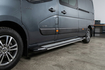 Renault Master 2011-2023 Praguri Laterale Rainbow (2 buc, Aluminiu) foto 1