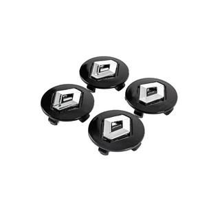 Capace janta negre 5650v1 (56mm la 50mm, set 4 buc) foto 2
