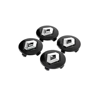 Capace janta negre 5650v1 (56mm la 50mm, set 4 buc) foto 2