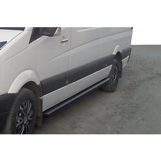 Bare Laterale Black (2 buc, Otel Inoxidabil) Mercedes Sprinter W906 2006–2018 foto 4