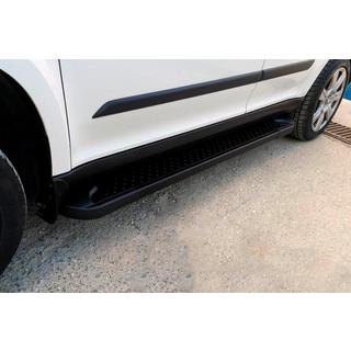 Praguri Laterale Allmond Black (2 buc, Aluminiu) Skoda Yeti 2009-2017 foto 1