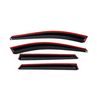 Deflectoare geamuri cu ornament cromat (4 buc, Niken) foto 4
