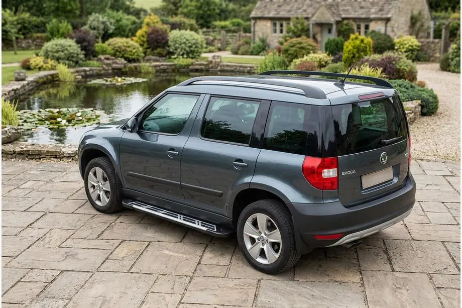 Skoda Yeti 2009-2017 Praguri Laterale Sunrise (2 buc, Aluminiu) Image