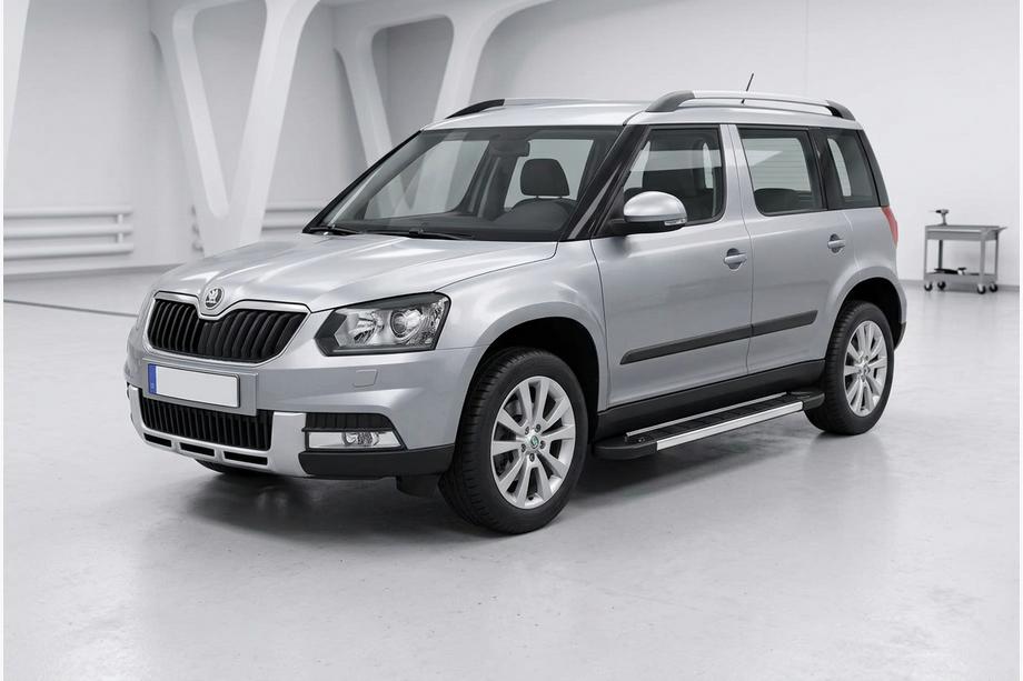 Skoda Yeti 2009-2017 Praguri Laterale RedLine V1 (2 buc, Aluminiu) Image