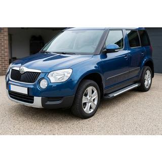 Praguri Laterale Line (2 buc, Aluminiu) Skoda Yeti 2009-2017 foto 1
