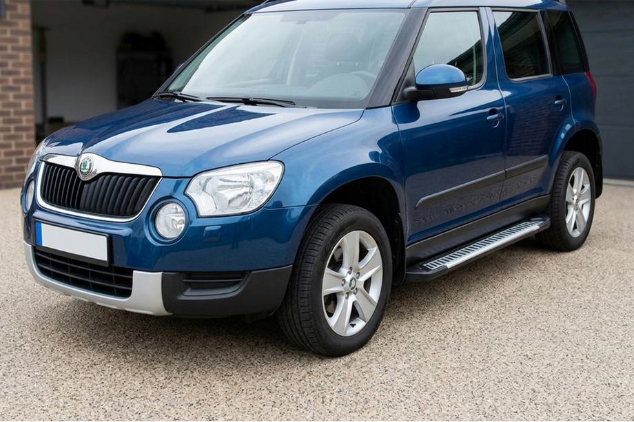 Skoda Yeti 2009-2017 Praguri Laterale Line (2 buc, Aluminiu) Image