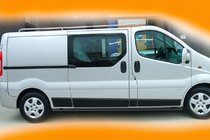 Opel Vivaro 2015-2019 Bare Laterale BB002 Negru (2 buc, Otel Inoxidabil) foto 8