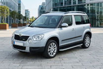 Skoda Yeti 2009-2017 Praguri Laterale Tayga Grey (2 buc, Aluminiu) foto 1