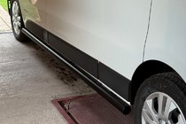 Fiat Talento 2016- Bare Laterale BB002 Negru (2 buc, Otel Inoxidabil) foto 2