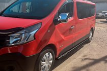Fiat Talento 2016- Bare Laterale BB002 Negru (2 buc, Otel Inoxidabil) foto 5