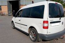 Volkswagen Caddy 2015-2020 Bare Laterale BB001 Negru (2 buc, Otel Inoxidabil) foto 4