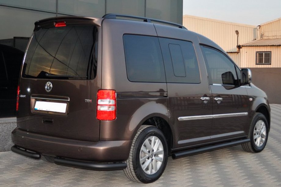 Volkswagen Caddy 2015-2020 Bare Laterale BB001 Negru (2 buc, Otel Inoxidabil) d60, Maxi Ampatament Foto 6