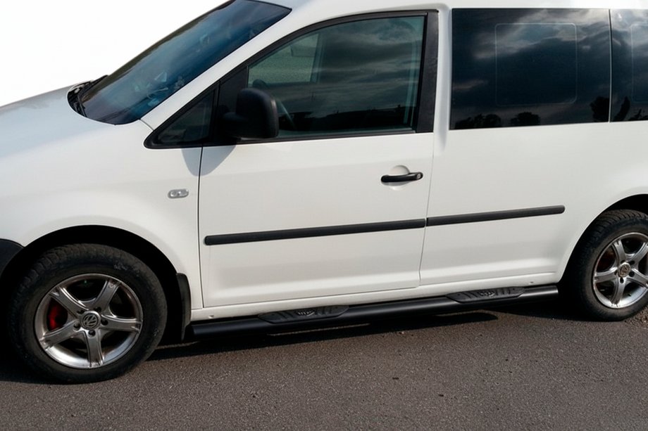 Volkswagen Caddy 2015-2020 Bare Laterale BB001 Negru (2 buc, Otel Inoxidabil) d60, Maxi Ampatament Foto 5