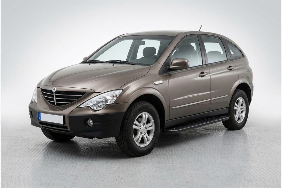 SsangYong Action 2005-2018 Praguri Laterale Allmond Black (2 buc, Aluminiu) Image