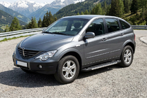 SsangYong Action 2005-2018 Praguri Laterale RedLine V1 (2 buc, Aluminiu) foto 1