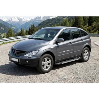 Praguri Laterale RedLine V1 (2 buc, Aluminiu) SsangYong Action 2005-2018 foto 1