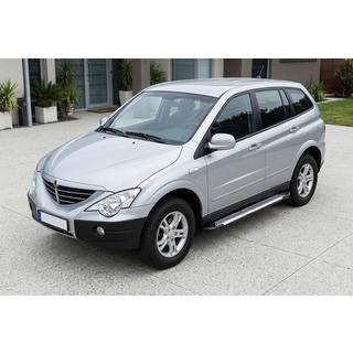 Praguri Laterale Line (2 buc, Aluminiu) SsangYong Action 2005-2018 foto 1