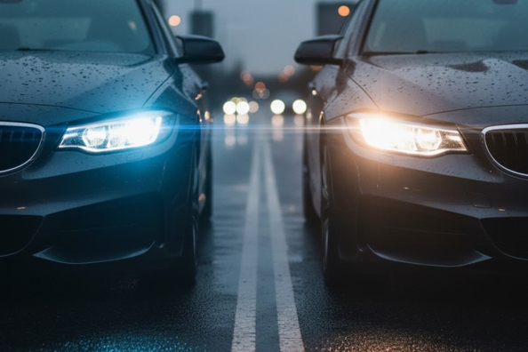 Care faruri lumineaza mai bine: Xenon sau LED?