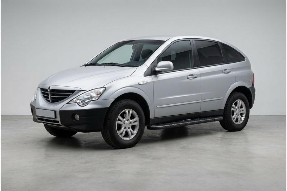 SsangYong Action 2005-2018 Praguri Laterale Bosphorus Black (2 buc, Aluminiu) Image