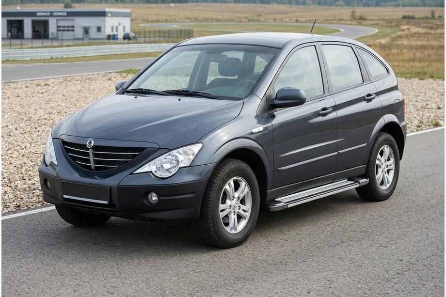 SsangYong Action 2005-2018 Praguri Laterale Rainbow (2 buc, Aluminiu) Image