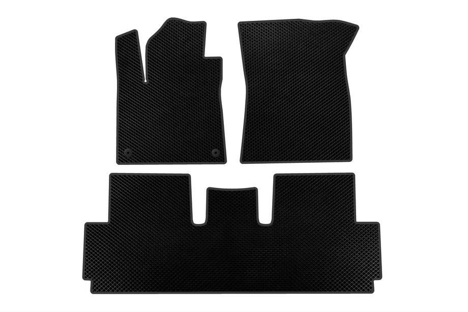 Citroen C-4 Picasso 2013–2022 Covorase EVA (pentru Grand, 2 randuri, Negru) Image