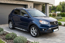 SsangYong Korando 2010-2019 Praguri Laterale Sunrise (2 buc, Aluminiu) foto 1