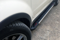 SsangYong Korando 2010-2019 Praguri Laterale RedLine V1 (2 buc, Aluminiu) foto 1