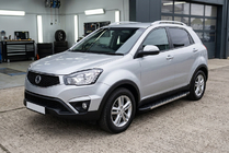 SsangYong Korando 2010-2019 Praguri Laterale Duru (2 buc, Aluminiu) foto 1