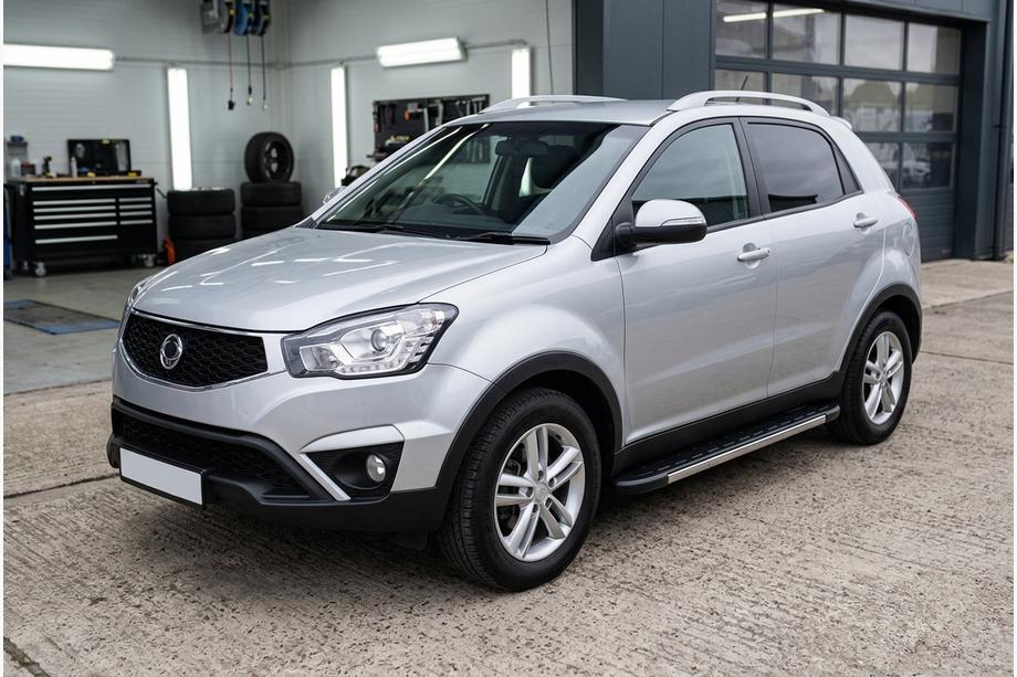 SsangYong Korando 2010-2019 Praguri Laterale Duru (2 buc, Aluminiu) Image