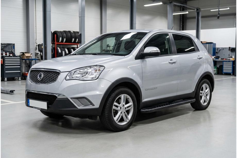 SsangYong Korando 2010-2019 Praguri Laterale Bosphorus Black (2 buc, Aluminiu) Image