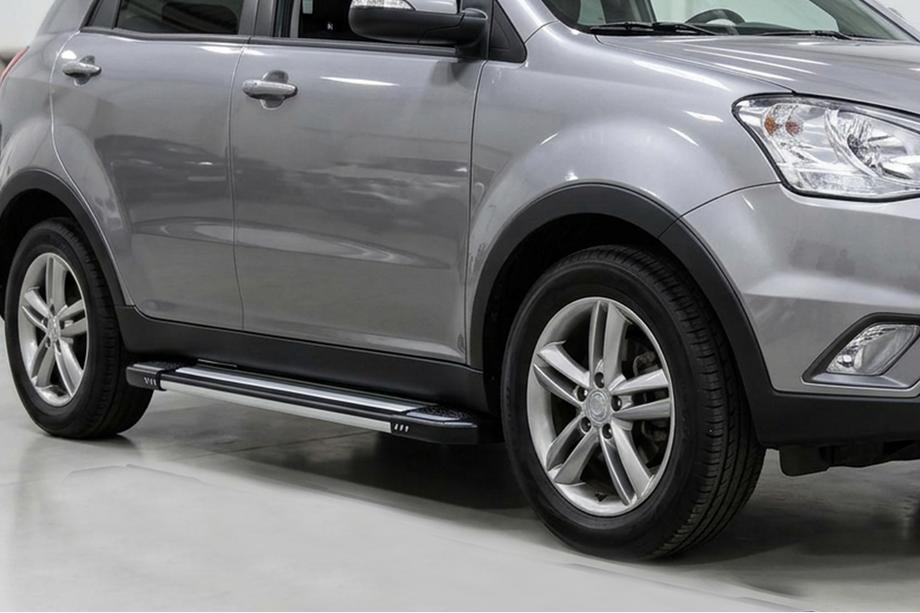 SsangYong Korando 2010-2019 Praguri Laterale Rainbow (2 buc, Aluminiu) Image